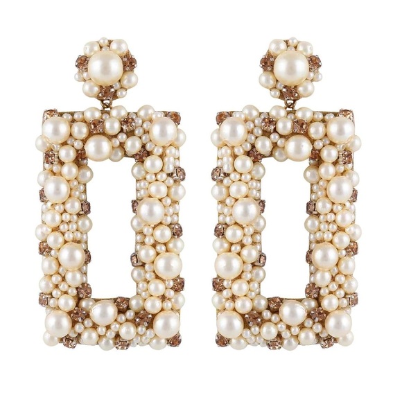 Deepa Gurnani Sophia Drop Earrings - Picture 1 of 7